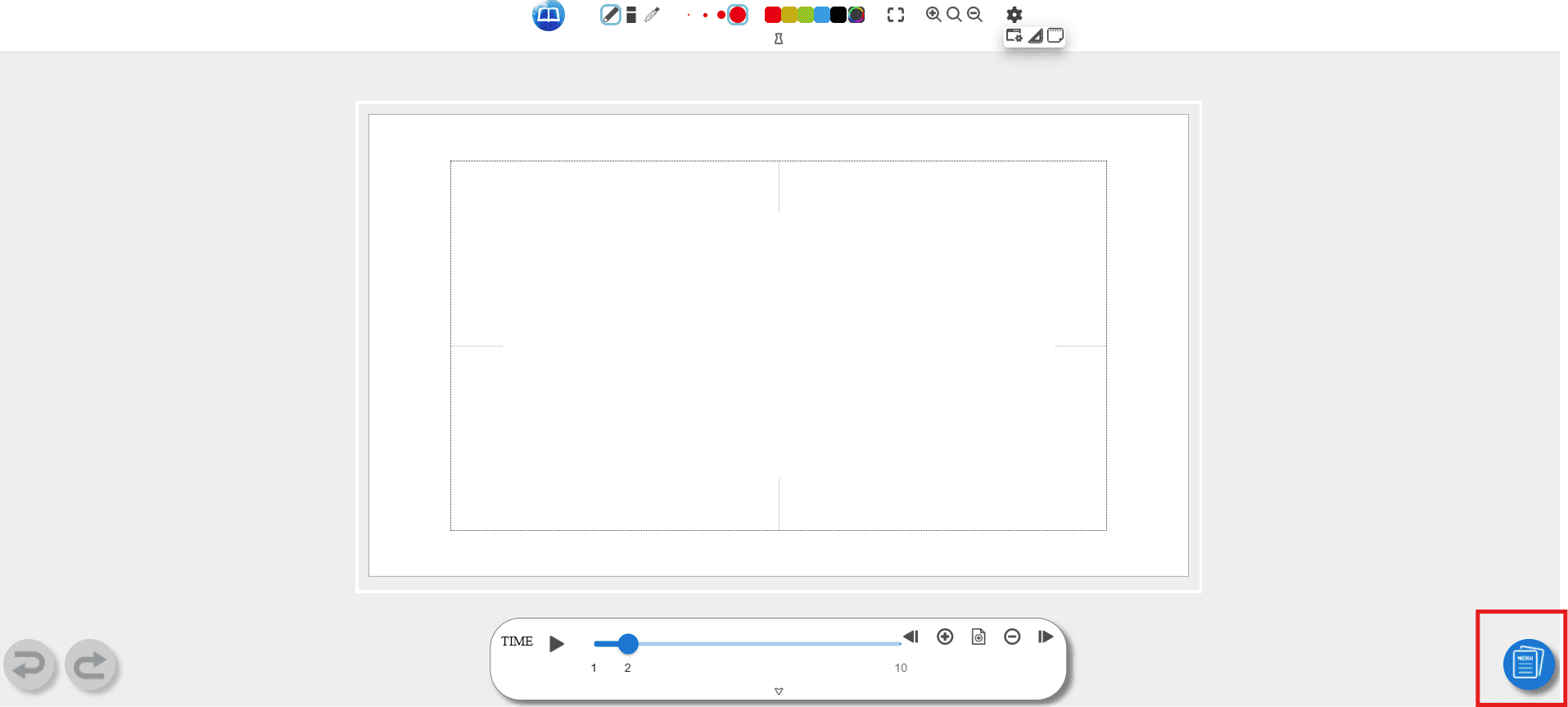 右下のボタンをクリックし、ステンシルモードを利用するのもおすすめです。