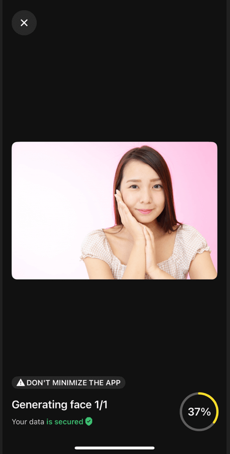 プロンプトを入力