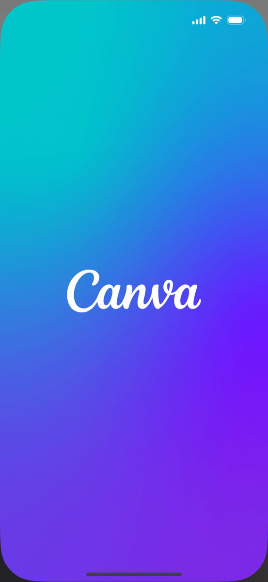 CanvaはiPhoneやAndroidのスマホ用アプリもあるので